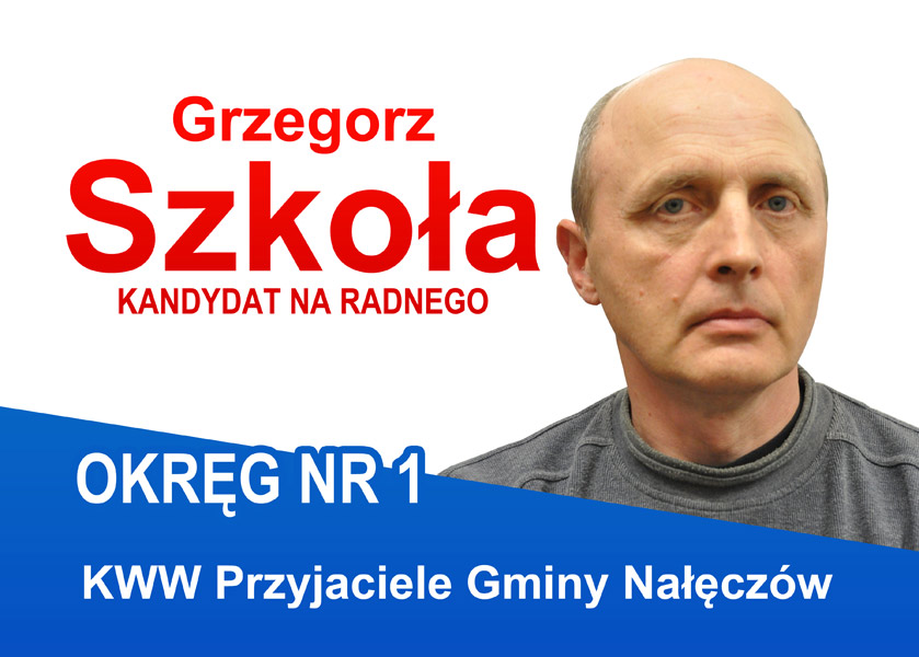 Nałęczów, wybory, Grzegorz Szkołoa