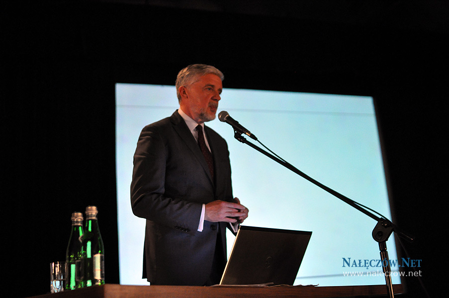 wybory samorządowe w Nałęczowie 2014 rok - spotkanie z Andrzejem Ćwiekiem w Nałęczowskim Domu Kultury